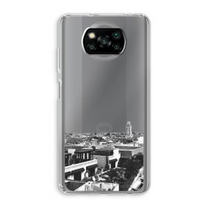Marrakech Skyline : Xiaomi Poco X3 NFC Transparant Hoesje