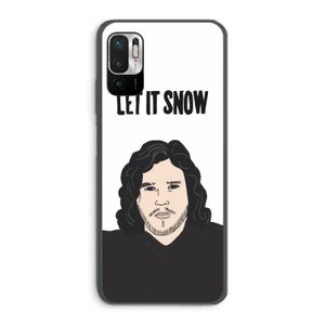 Let It Snow: Xiaomi Redmi Note 10 5G Transparant Hoesje