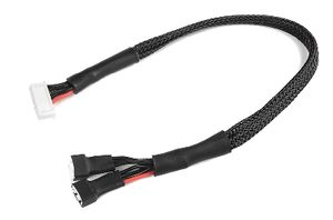 Balanceer adapterkabel 6S-XH vrouw naar 2x 3S-XH man 22AWG - 30cm