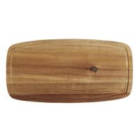 Home Deco Factory Broodplank - 36 x 18 cm - acacia hout - snijplank - serveerplank - thumbnail