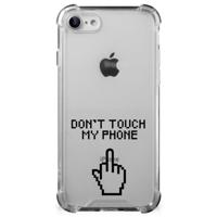 iPhone SE 2022/2020 | iPhone 8/7 Anti Shock Case Finger Don&apos;t Touch My Phone