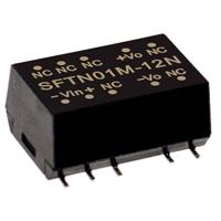 Mean Well SFTN01L-12N DC/DC-converter, SMD 84 mA 1 W Aantal uitgangen: 1 x Inhoud 1 stuk(s)