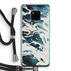 Golven: Huawei Mate 20 Pro Transparant Hoesje met koord