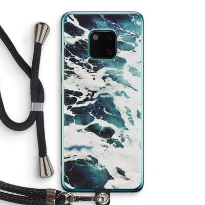 Golven: Huawei Mate 20 Pro Transparant Hoesje met koord