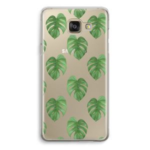 Monstera leaves: Samsung Galaxy A5 (2016) Transparant Hoesje