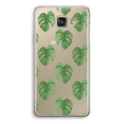 Monstera leaves: Samsung Galaxy A5 (2016) Transparant Hoesje
