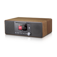 Albrecht: DR895 CD Hybride Radio - Walnoot