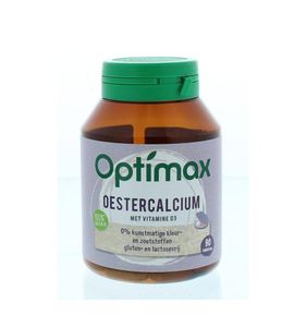 Optimax Oesterkalk calcium + vitamine D3 90 tabletten