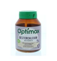 Optimax Oesterkalk calcium + vitamine D3 90 tabletten - thumbnail