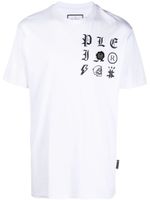 Philipp Plein t-shirt à logo Gothic Plein imprimé - Blanc - thumbnail