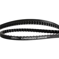 Gates cdx belt carbon drive 137 tands zwart