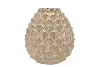 MIKA COZY SAND VASE PINECONE EDGE 23X24CM MIKA COZY SAND VASE PINECONE EDGE 23X24CM