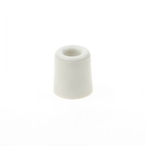 3x Deurbuffer / deurstopper wit rubber 35 x 30 mm