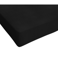 Dreamhouse - Dreamhouse Hoeslaken Katoen - Zwart - 90 x 220 Dreamhouse - Dreamhouse Hoeslaken Katoen - Zwart - 90 x 220