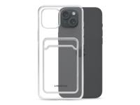 Mobilize Mobilize Gelly Card Case Apple iPhone 15 Plus Clear