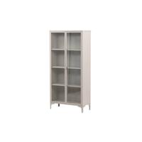 Svea - Salvo vitrinekast - 90 x 190 cm - beige