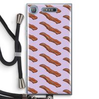 Bacon to my eggs #2: Sony Xperia XZ1 Transparant Hoesje met koord