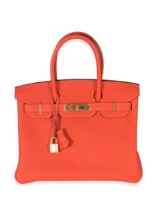 Hermès Pre-Owned sac à main Birkin 30 pre-owned - Orange