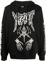 KTZ sweat Dead Metal imprimé à capuche - Noir