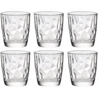 Bormioli Rocco waterglazen|sapglazen Diamond Dof - 6x - 390 ml