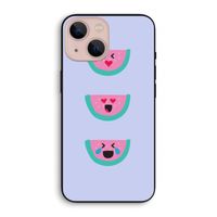 Smiley watermeloen: iPhone 13 mini Biologisch afbreekbaar hoesje