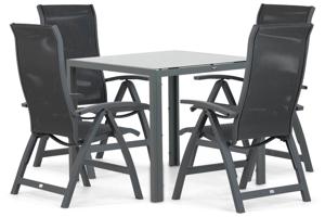 Presto Lucardo/Venustas 85 cm dining tuinset 5-delig