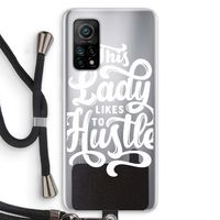 Hustle Lady: Xiaomi Mi 10T 5G Transparant Hoesje met koord