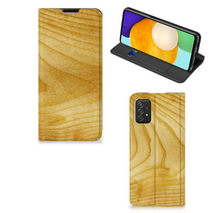 Samsung Galaxy A03s Book Wallet Case Licht Hout