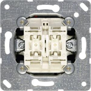 Jung 505 U Serieschakelaar Inzetstuk LS 990, AS 500, CD 500, LS design, LS plus, FD design, A 500, A plus, A creation, CD plus, SL 500 1 stuk(s)