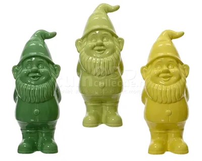 Tuinkabouter Keramiek Groen 34,5cm Assorti 1st