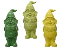 Tuinkabouter Keramiek Groen 34,5cm Assorti 1st