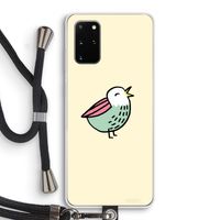 Birdy: Samsung Galaxy S20 Plus Transparant Hoesje met koord