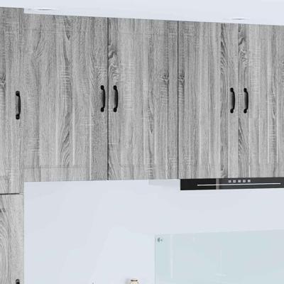 Keukenkast aan de muur met plank Grijs Sonoma 40 x 31 x 80 cm Keukenkast aan de muur met plank Grijs Sonoma 40 x 31 x 80 cm
