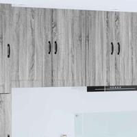 Keukenkast aan de muur met plank Grijs Sonoma 40 x 31 x 80 cm Keukenkast aan de muur met plank Grijs Sonoma 40 x 31 x 80 cm