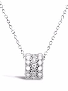 Pragnell collier Bohemia en or blanc 18ct à pendentif à diamants - Argent