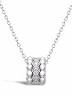 Pragnell collier Bohemia en or blanc 18ct à pendentif à diamants - Argent