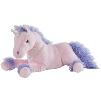 Eenhoorns knuffeldieren roze 50 cm - thumbnail