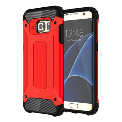 Voor Samsung Galaxy S7 Edge / G935 hard Armor TPU + PC combinatie hoesje (rood)