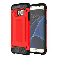 Voor Samsung Galaxy S7 Edge / G935 hard Armor TPU + PC combinatie hoesje (rood)