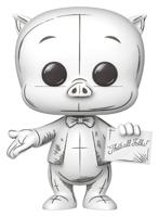 Looney Tunes POP! Animation Vinyl Figure Porky Pig? 9 cm