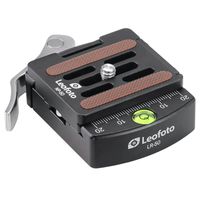 Leofoto LR-50 Quick Release Clamp + NP-50 snelkoppelingsplaat