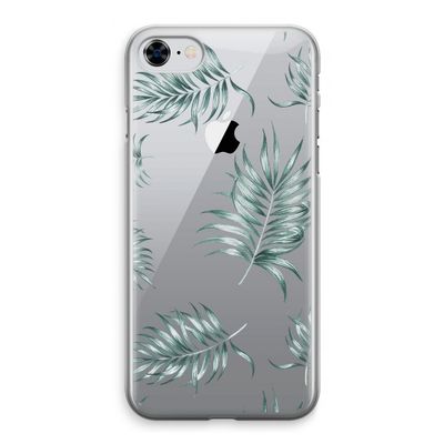 Simple leaves: iPhone 8 Transparant Hoesje