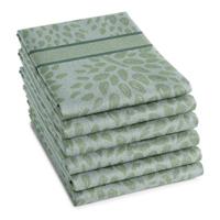 DDDDD theedoek Trees - 60x65 cm - Green - 6 stuks