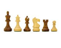 Fierce Knight SO Staunton Schaakstukken 7,6 cm Inclusief Donkerhouten Kist