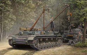 Trumpeter 1/35 German tank repair Bergepanzer IV