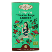 Shoti Maa Lifespring echinacea, ginger & rosehip bio 16 Zakjes