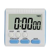 Keuken timer 24 uur digitale wekker LCD-scherm magnetische backing voor het koken bakken (blauw)