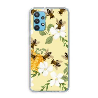 No flowers without bees: Samsung Galaxy A32 4G Transparant Hoesje