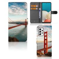 Samsung Galaxy A53 | Flip Cover | Golden Gate Bridge