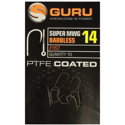 Guru Guru Super MWG Hook Size 14 (Barbless/Eyed)